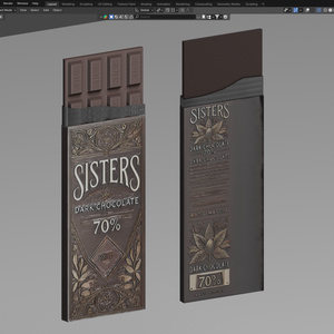 【XWear & fbx】SISTERS板チョコ★Valentine’s Day2025