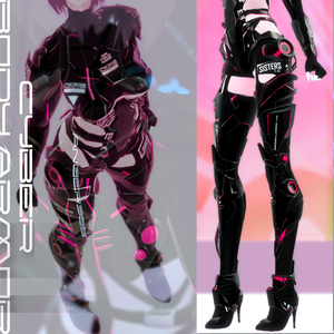 【 XWear衣装 】サイバーボディーアーマー -Cyber Body Armor-