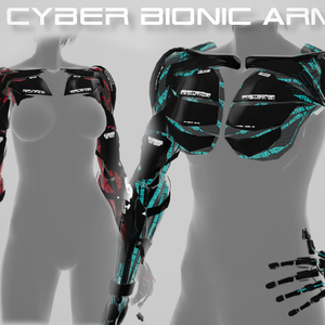 【 XWear衣装 】サイバーバイオニックアーム -Cyber Bionic Arm-
