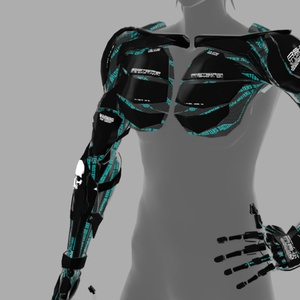 【 XWear衣装 】サイバーバイオニックアーム -Cyber Bionic Arm- 缩略图 4