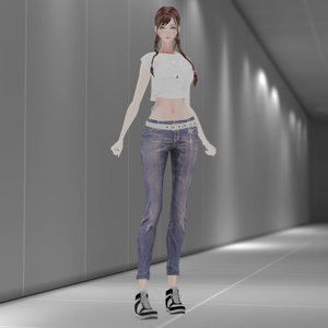 【VRChat & VRMアバター】-SISTERS- MSV & 追加専用SlimDenim 缩略图 3