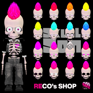 【VRMアバター】-ガイコツのSkullSan- 缩略图 3