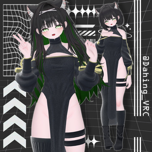 【25アバター対応】  Midnight_Silhouette [VRChat] 缩略图 38