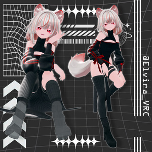 【25アバター対応】  Midnight_Silhouette [VRChat] 缩略图 40