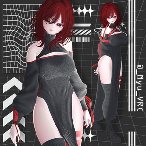 【25アバター対応】  Midnight_Silhouette [VRChat] 缩略图 36