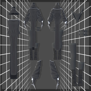 【25アバター対応】  Midnight_Silhouette [VRChat] 缩略图 3