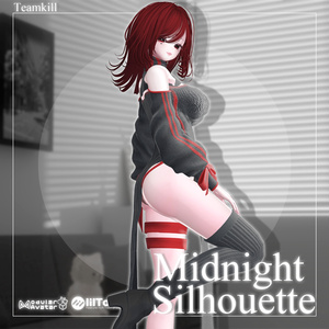 【25アバター対応】  Midnight_Silhouette [VRChat] 缩略图 31