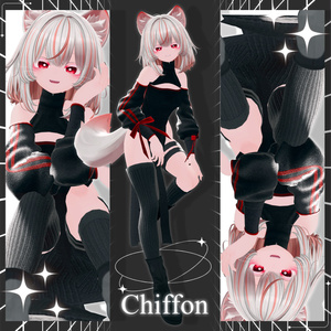 【25アバター対応】  Midnight_Silhouette [VRChat] 缩略图 7