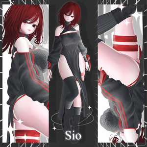 【25アバター対応】  Midnight_Silhouette [VRChat] 缩略图 33