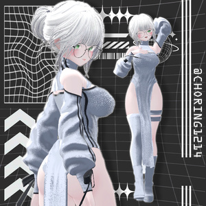 【25アバター対応】  Midnight_Silhouette [VRChat] 缩略图 37