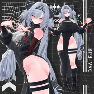 【25アバター対応】  Midnight_Silhouette [VRChat] 缩略图 46
