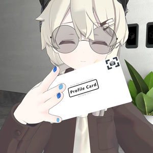 【VRChat】Profile Card (共有機能付き名刺） 缩略图 3