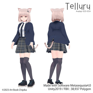 【オリジナル3Dモデル】レニー (Rheny) 缩略图 4