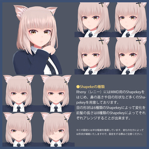 【オリジナル3Dモデル】レニー (Rheny) 缩略图 5