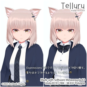 【オリジナル3Dモデル】レニー (Rheny) 缩略图 3