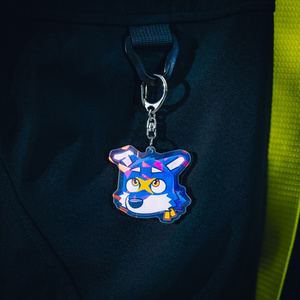 ゆ*う様 にじさんじ 三枝明那 喋る！ かめっくしゅくん キーホルダー にじさんじ かめっくしゅくん キーホルダー 三枝明那 - メルカリ