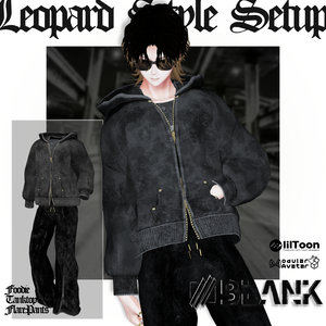 BLANK-Leopard Style セットアップ【5アバター MA対応】#fillinthe_BLANK_