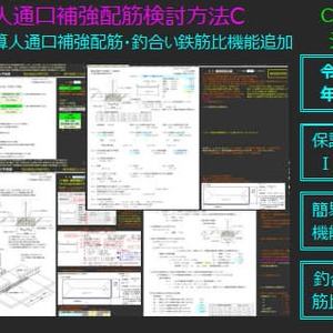 人通口補強配筋検討方法C(令和５年版)