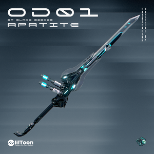 3Dモデル「OD 01  Sword Series」4種