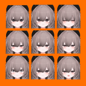 【輝夜】ダーク表情差分9種（無料2種） 缩略图 2
