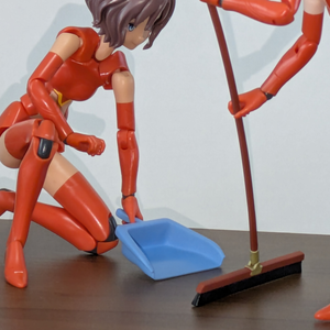1/12 ちりとり 3Dモデル STLファイル(サポート付きあり)