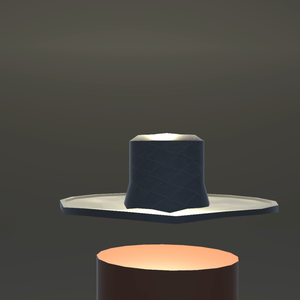 Black Leather Zylinder + Material