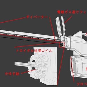VRCアバター向け工具モデル　プラズマカッター 缩略图 2