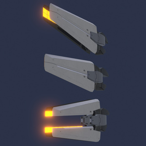 VRChatアバター用武器モデル　Trishifter 缩略图 2