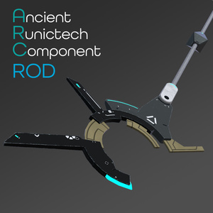 VRCアバター向け武器モデル　ARCRod