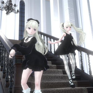 【VRChat 】オリジナル3Dアバター 「P08_Federica」 缩略图 3