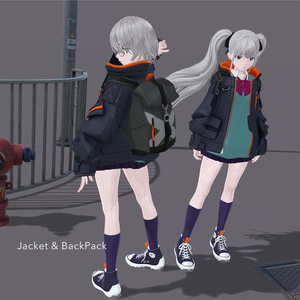 VRCアバター「 P08_Federica ver.ALTRO」 缩略图 3