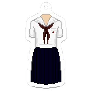 【制服ドット絵アクキー】東洋英和女学院中学部・高等部夏服