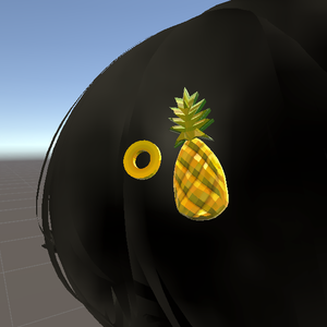 Pineapple Hair Accessory