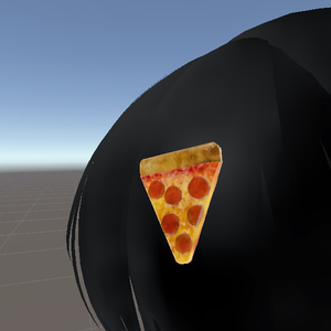 Pizza Hair Accessory