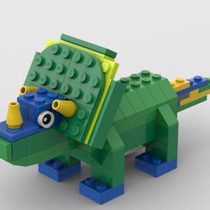LEGO cute dinosaur series...