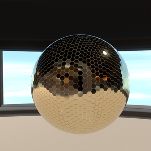 ミラーボール[3Dモデル][UnityPackage]