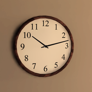 【無料】SimpleWallClock/シンプルな壁掛け時計