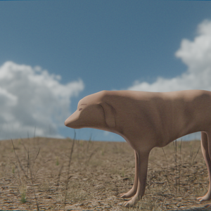 【無料】例の犬.FBX