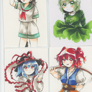 つくみずらくがき画集』／画集単体およびポストカードセット販売あり