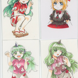 つくみずらくがき画集』／画集単体およびポストカードセット販売あり