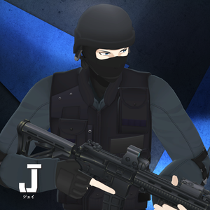 【オリジナル3Dモデル】特殊部隊『J』gen1