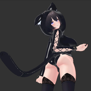 FREE「TubeRose」cat's latex suit
