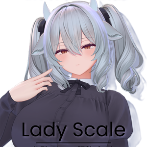 【ミルティナ / Milltina】LadyScale ｜ 長身体型スケール .prefab