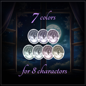 🔥45% OFF!🔥 Pure Night eyes / makeup🦡【✅8アバター対応】 缩略图 3