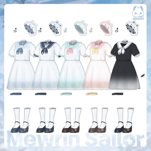 【10アバター対応】 ✦Mewrin Sailor✦ 缩略图 3