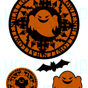 素材【Halloween-Ghost-】
