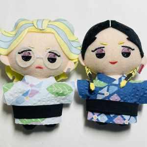 ぬい服】10cmマスコット用 浴衣（着物）セット - Poche - BOOTH