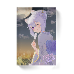 水視ずみ様 画集 アクリルブロック サイン入り 水視ずみ様 画集 アクリルブロック サイン入り プロビデンスの目