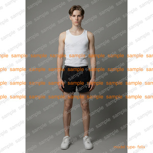 白人男性モデル素体 /   model type : felix