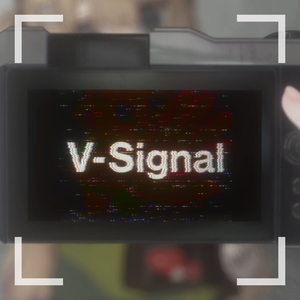 【VRChat想定】V-Signal【レトロ風ビデオ&カメラギミック】